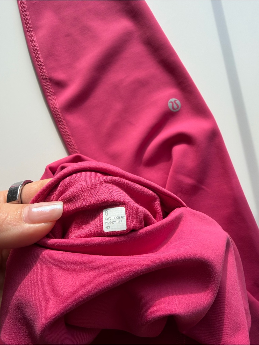 Lululemon Set Size 6 Raspberry Coulis - Picture 3 of 4